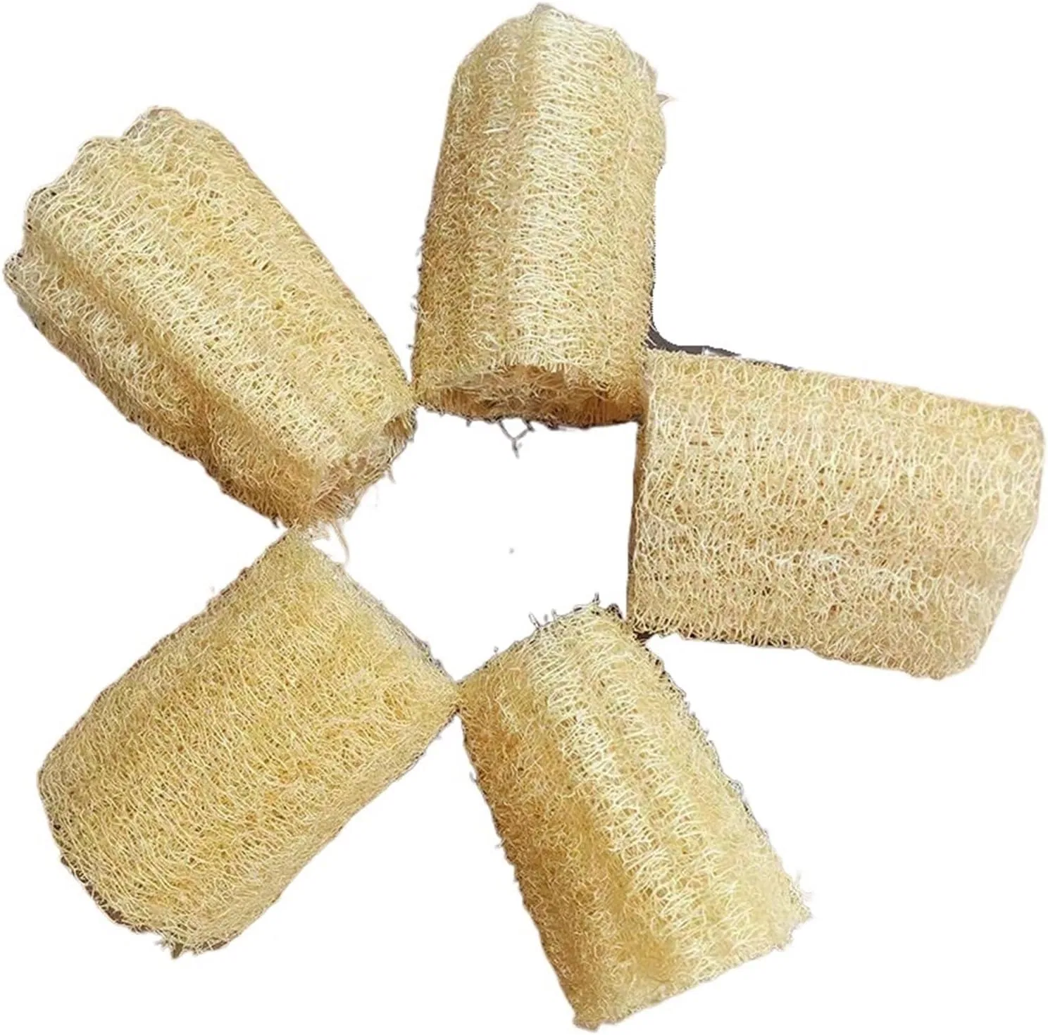 Люфа, 3-Pack, EGZASDI, 10 см