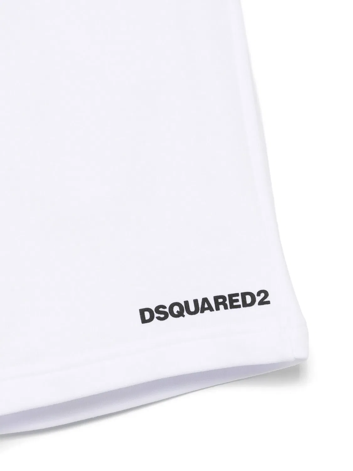 Шорты из 100% хлопка DSQUARED2, белый — фото 2