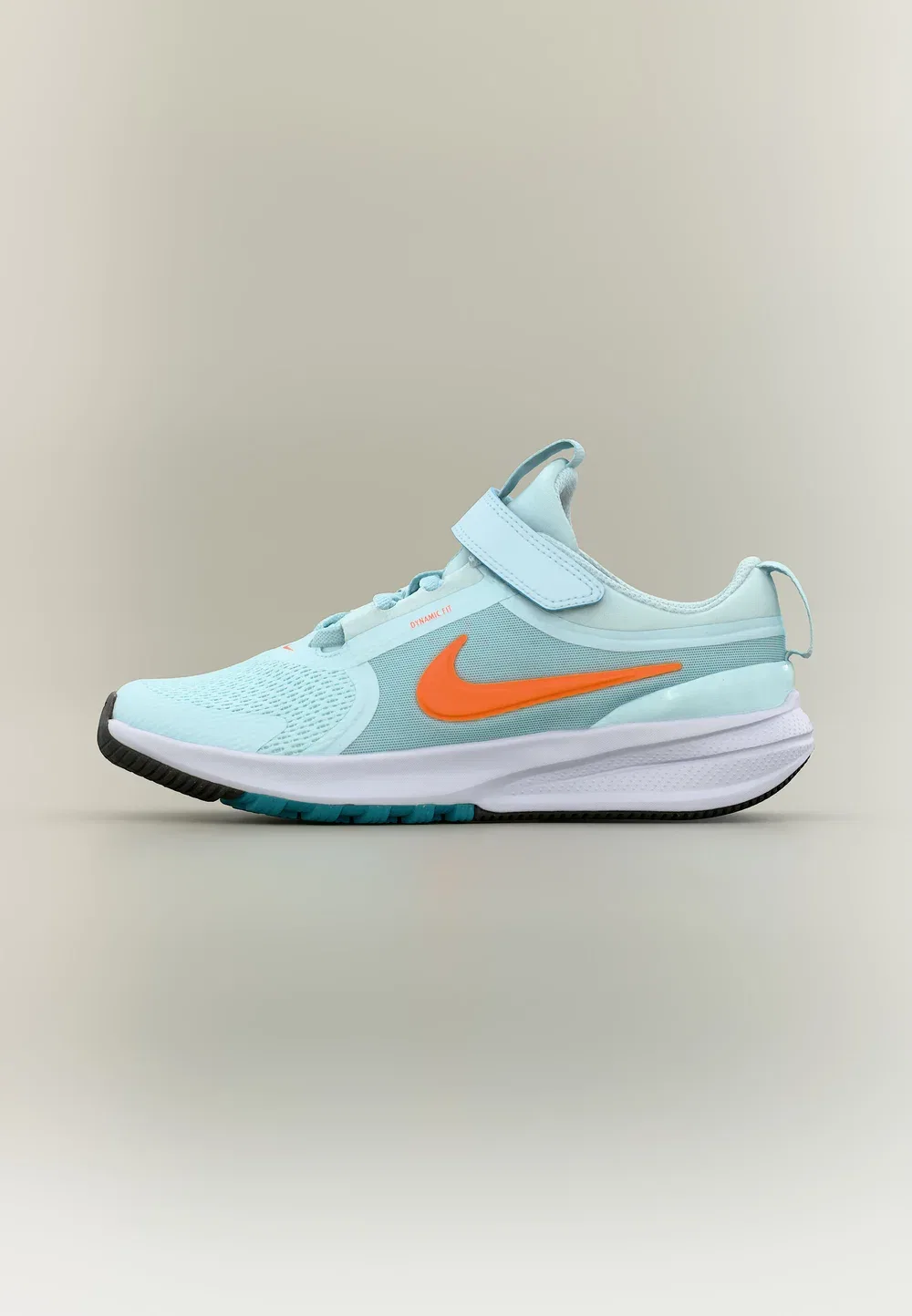 Кроссовки Star Runner 5 унисекс для бега по улицам Nike Performance, Glacier Blue/Total Orange/Energy/Black