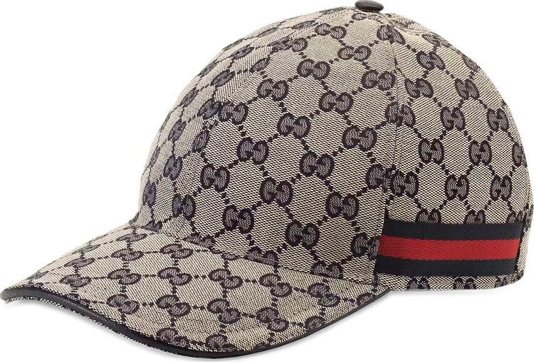 

Бейсболка Gucci x Palace GG-P Canvas Baseball Hat Pale Blue, синий