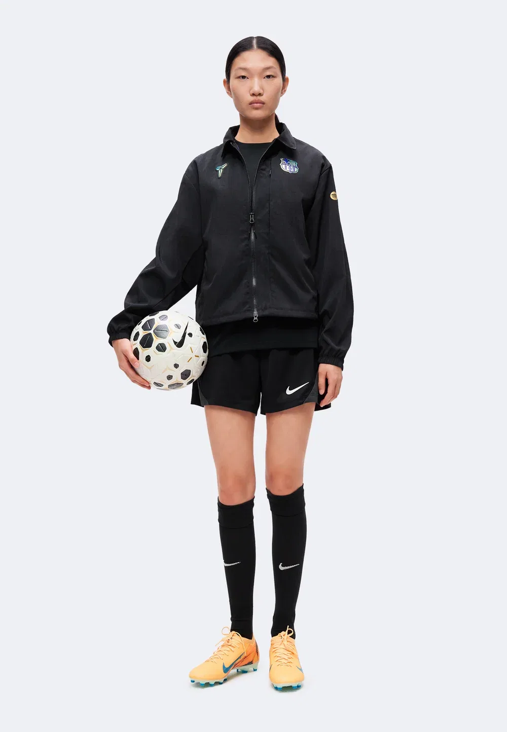 Фкб - клубная одежда Nike Performance, Black/Field Purple — фото 2