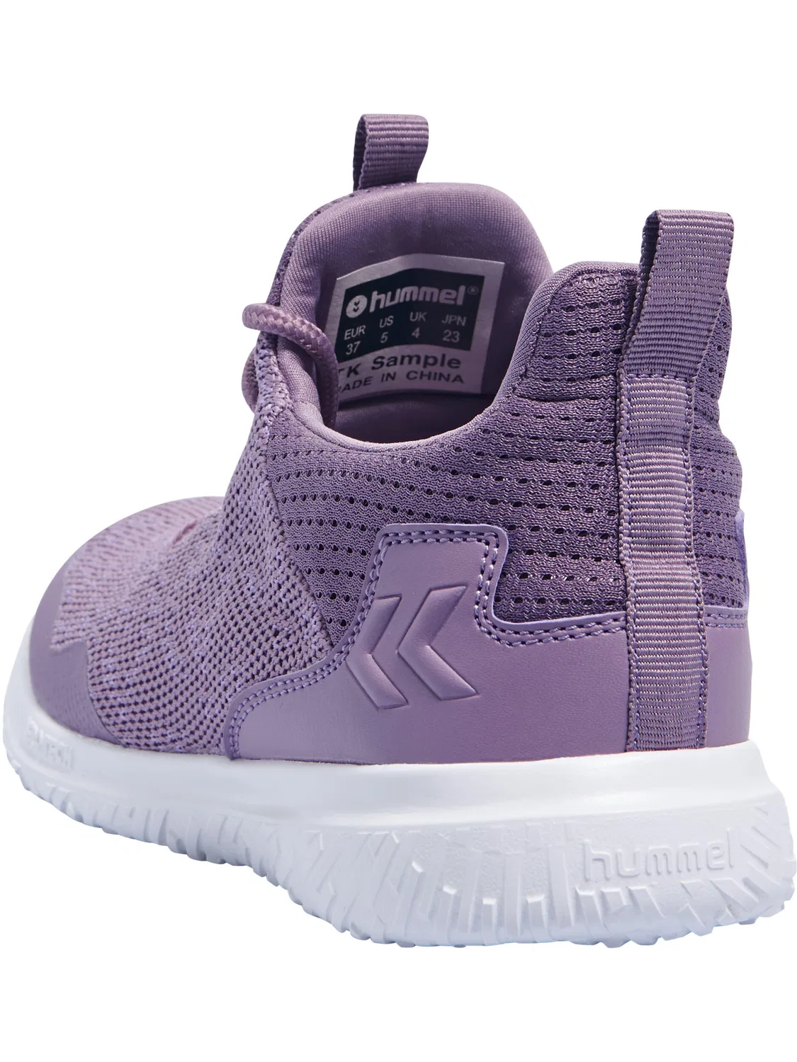 Детские кроссовки с носковой конструкцией Actus Trainer Hummel, Royal Purple — фото 2