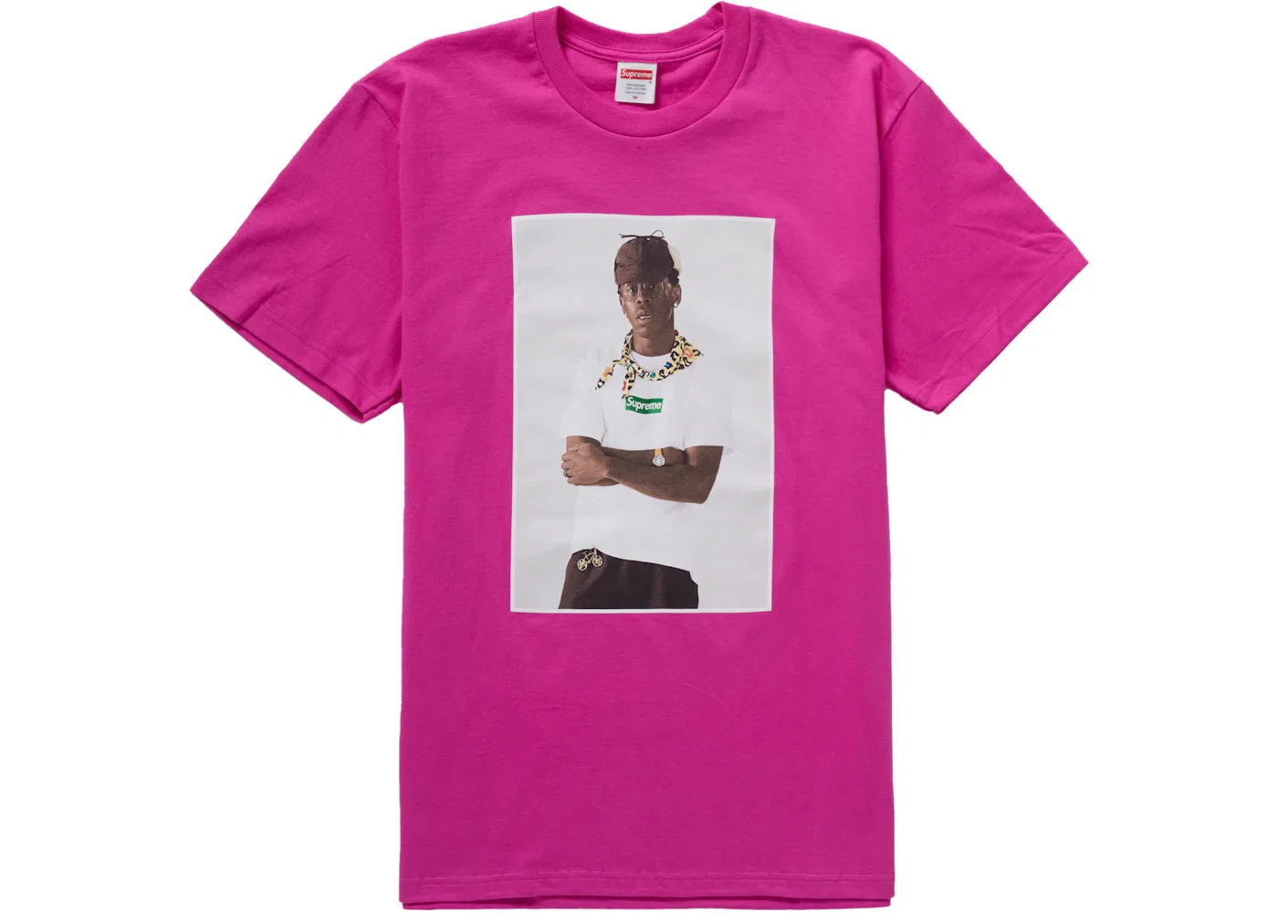 Мужская футболка с принтом Tee Supreme, Magenta
