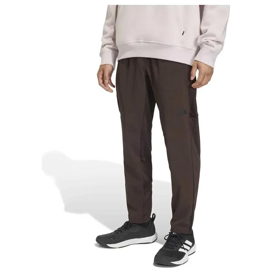 Спортивные штаны D4T HYBRID PANT adidas, Коричневый — фото 2