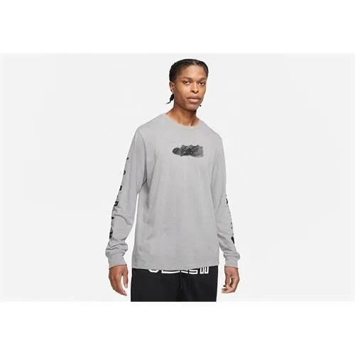 Мужская футболка с длинным рукавом Jumpman Nike, Grau