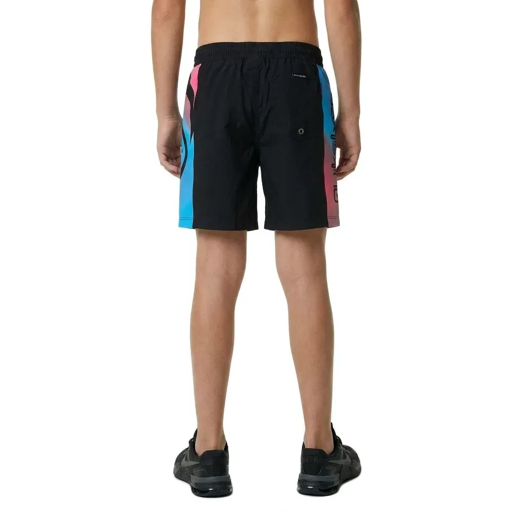 Детские плавки для мальчиков с водоотталкивающей пропиткой Everyday Holmes Volley Quiksilver, Black — фото 2