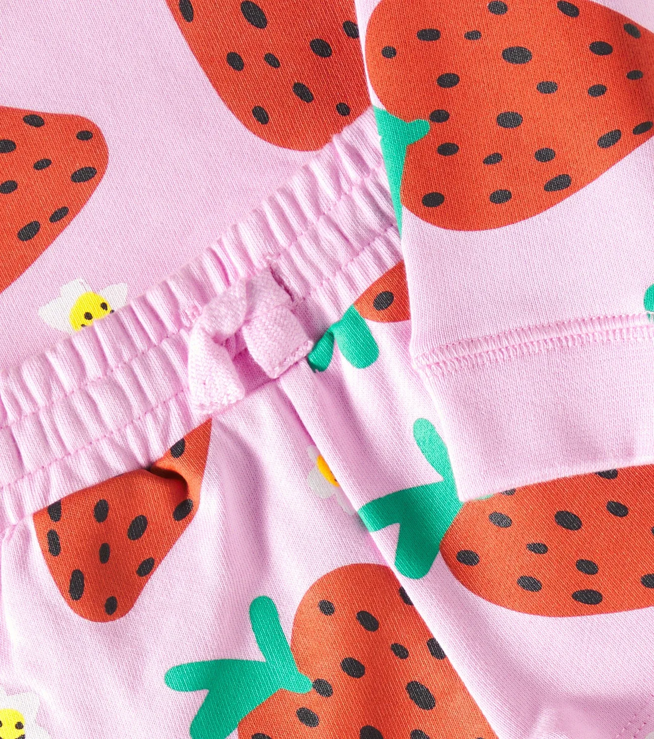 Комплект из хлопковых толстовки и шорт Stella Mccartney Kids, розовый — фото 3