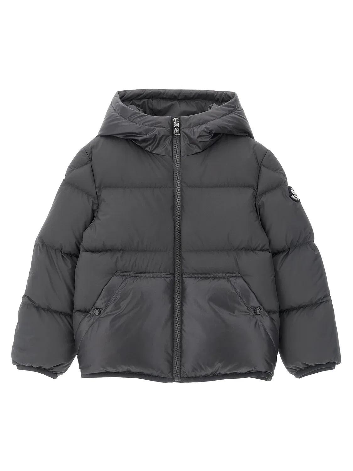 Пуховик Barin Moncler Enfant, серый