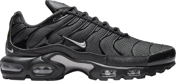 

Кроссовки Nike Air Max Plus 'Mini Swoosh - Black Metallic Silver', черный, Черный;серый, Кроссовки Nike Air Max Plus 'Mini Swoosh - Black Metallic Silver', черный