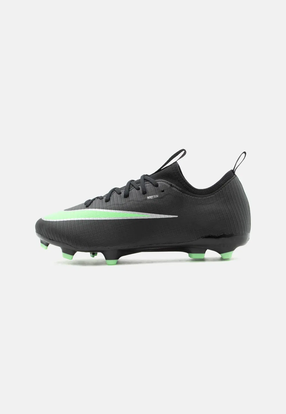 Mercurial Vapor 17 Academy FG/MG унисекс - футбольные бутсы для искусственных газонов Nike Performance, Black/Illusion Green