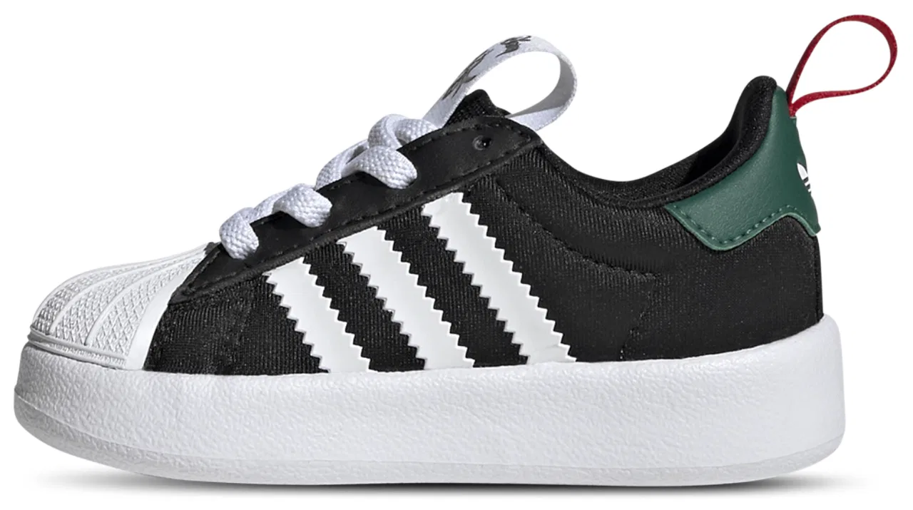 Кроссовки для мальчиков Disney adiFOM Superstar 360 Adidas, цвет Core Black/Better Scarlet/Collegiate Green — фото 2