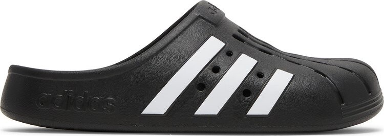 

Сандалии Adidas Adilette Clog 'Black White', черный