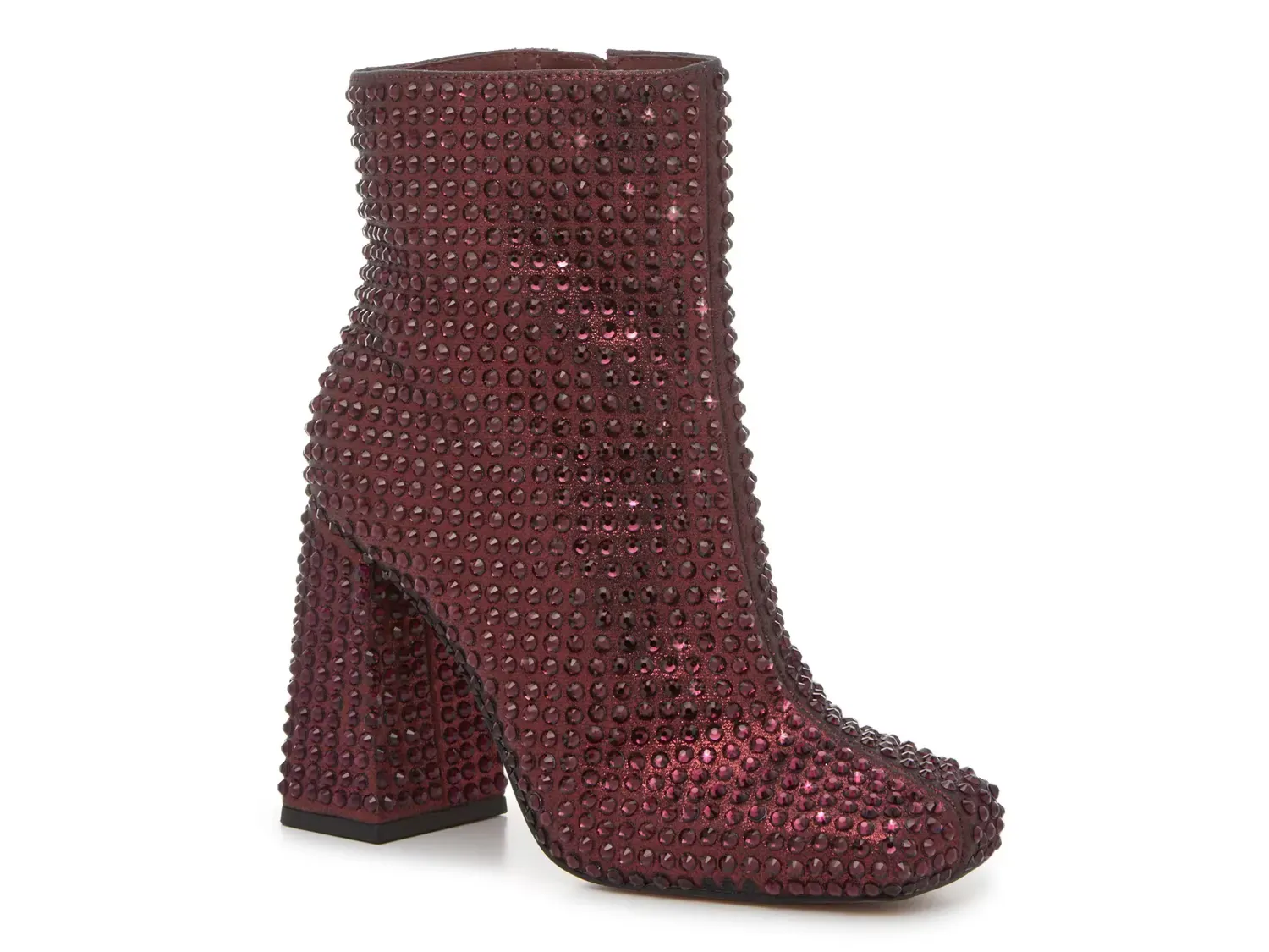 Jessica Simpson Luvrey Rhinestone Ботильоны Jessica Simpson, Burgundy