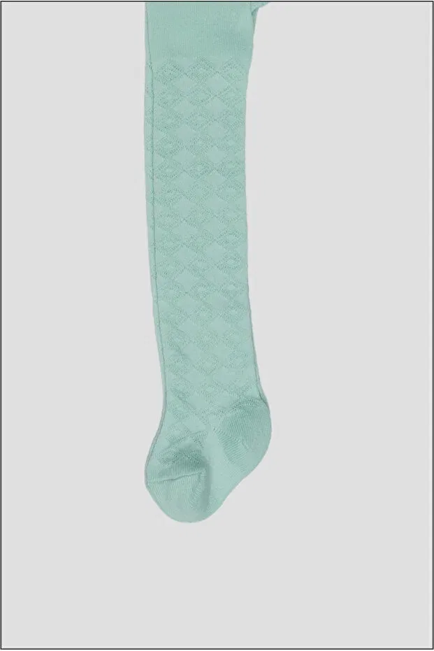Детские колготки для девочек с жаккардовым узором 3 шт Defne Baby, Multicolor — фото 3