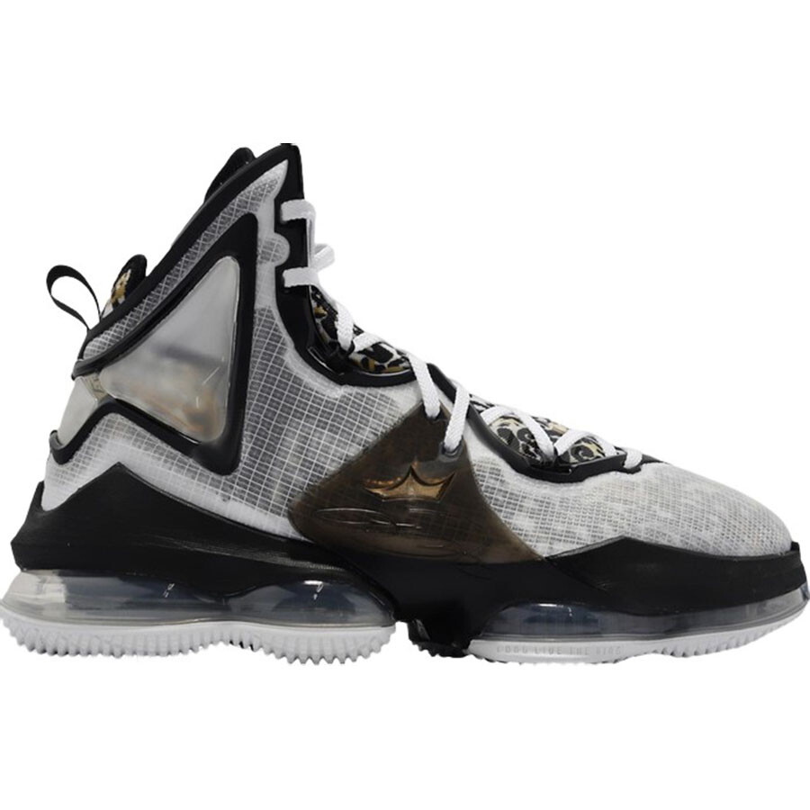 

Кроссовки Nike LeBron 19 EP Leopard, белый/черный/коричневый