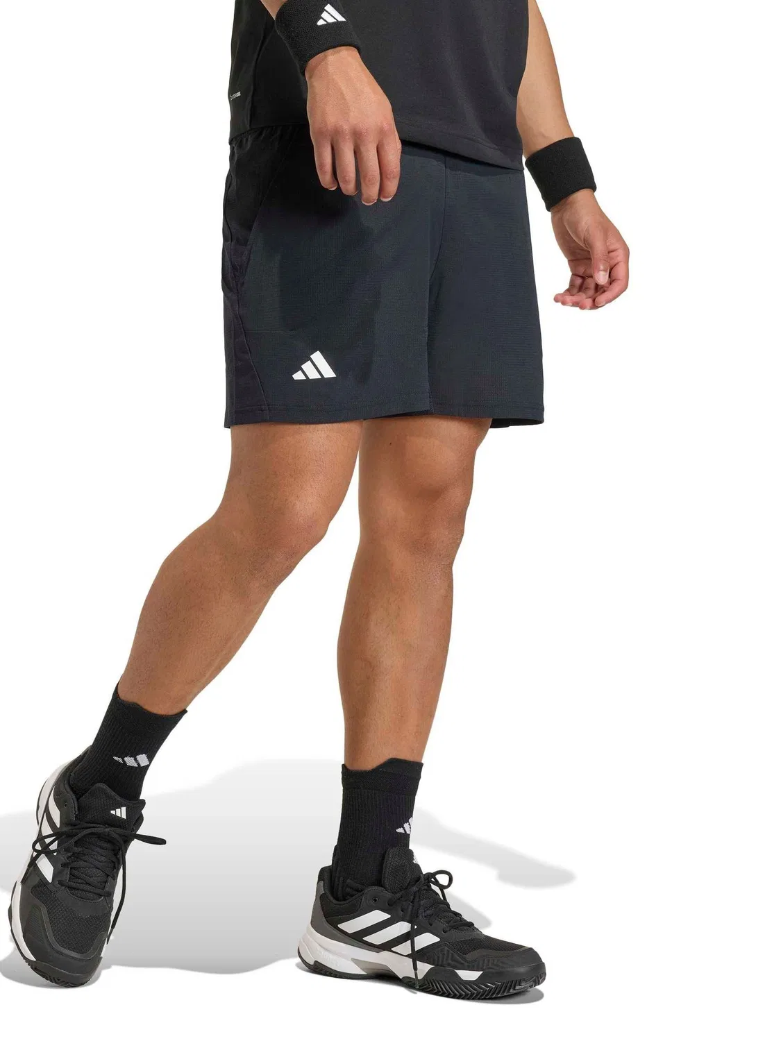 Шорты теннисные Ergo 5 дюймов adidas, черный