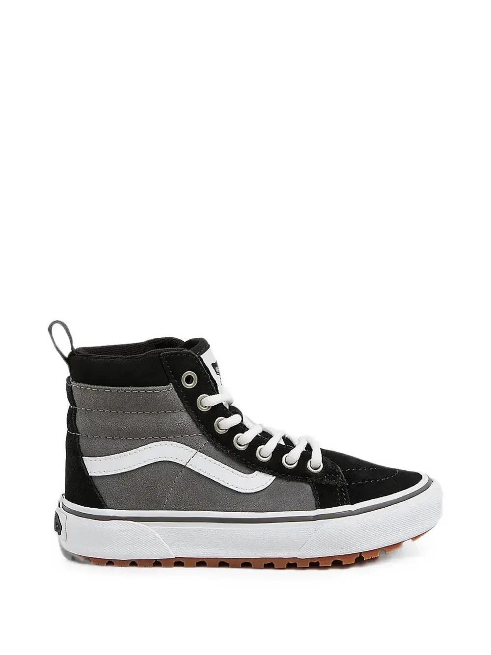 Высокие кеды Sk8-Hi с панелями Vans Kids, черный