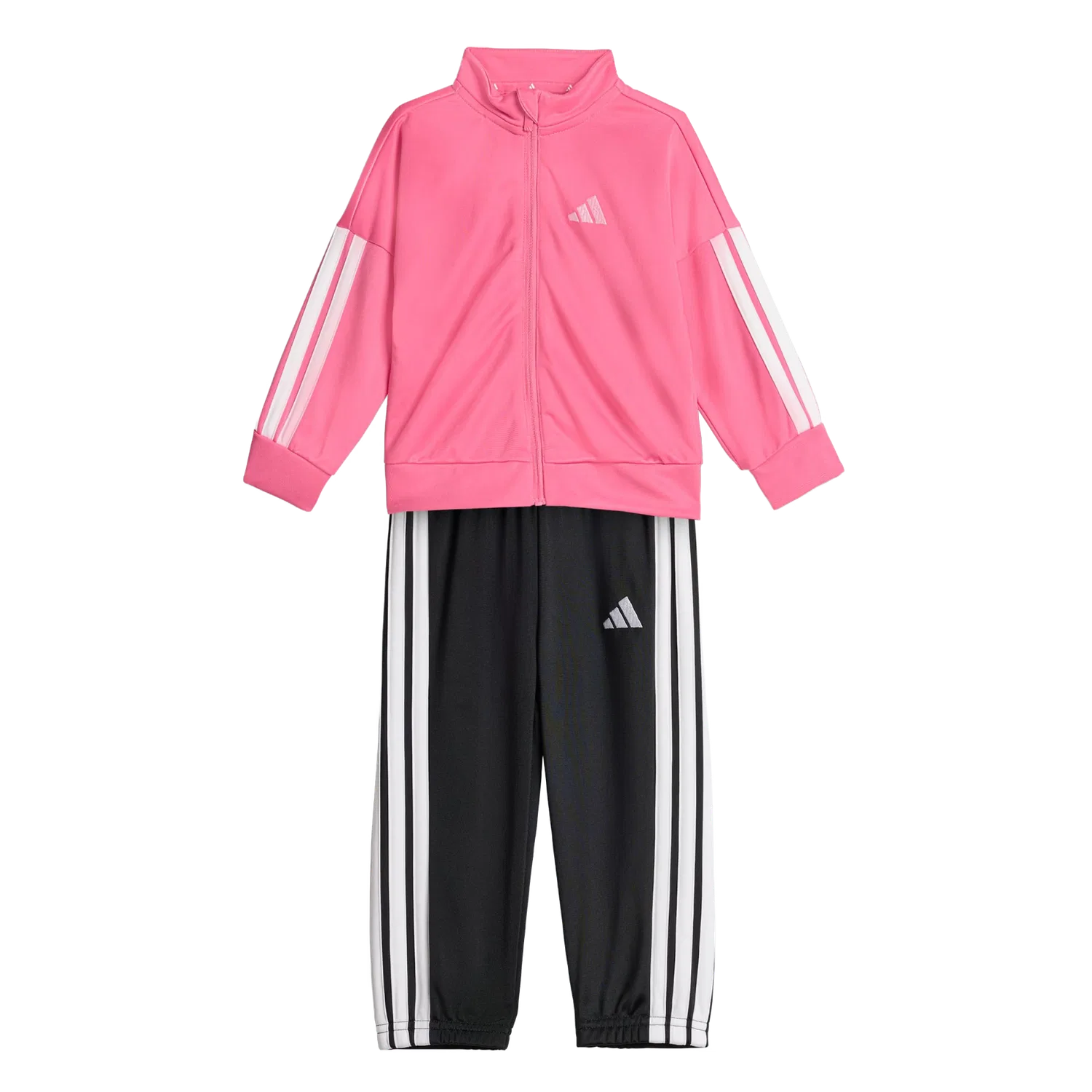 Детский спортивный костюм с полосками Adidas, розовый