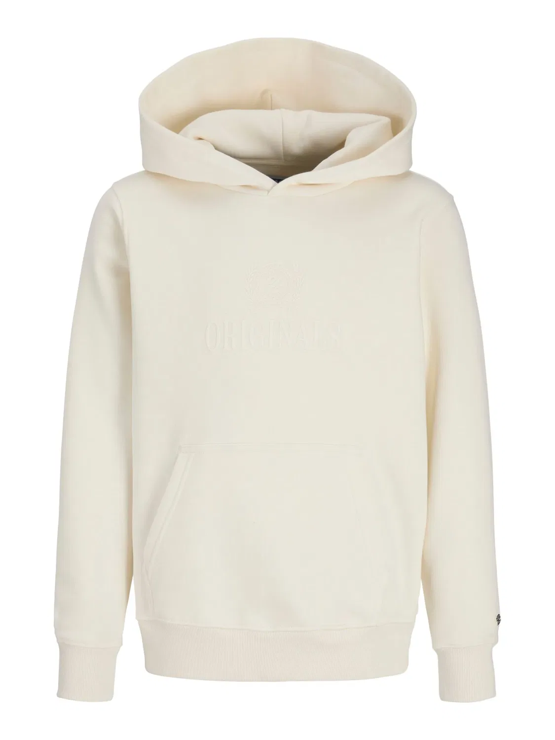 Худи с капюшоном Whisper White Jack & Jones Junior, белый