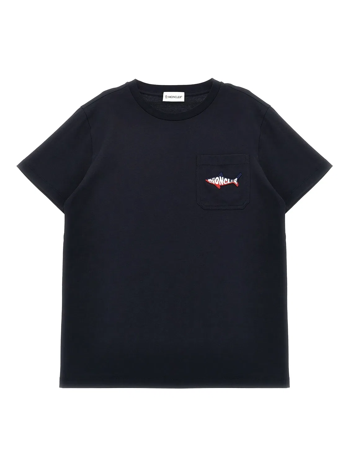 Футболка Squalo MONCLER GENIUS, темно-синий