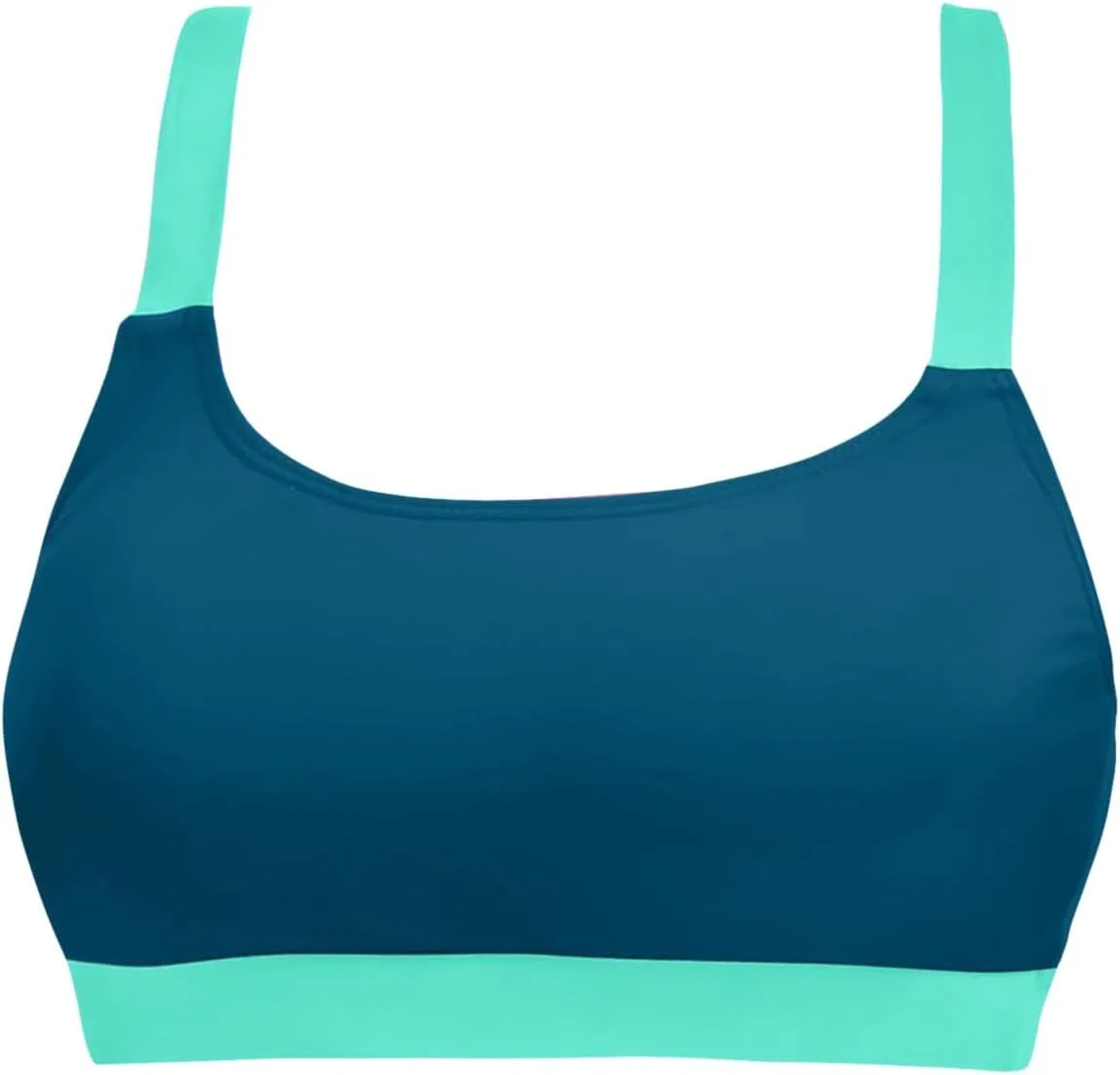 Женский танкини-топ с твист-фронтом Tankini Tops for Women, Mint Green