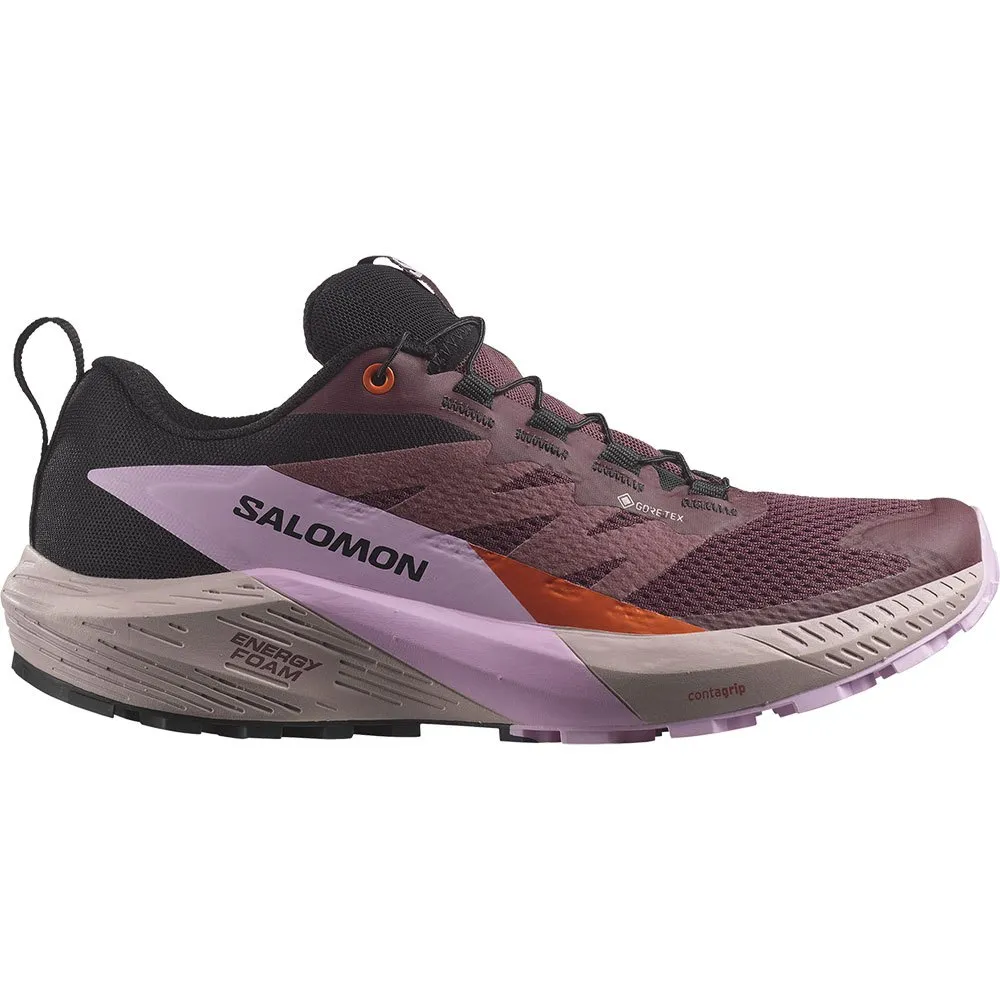 

Походные беговые кроссовки Salomon Sense Ride 5 Goretex, фиолетовый
