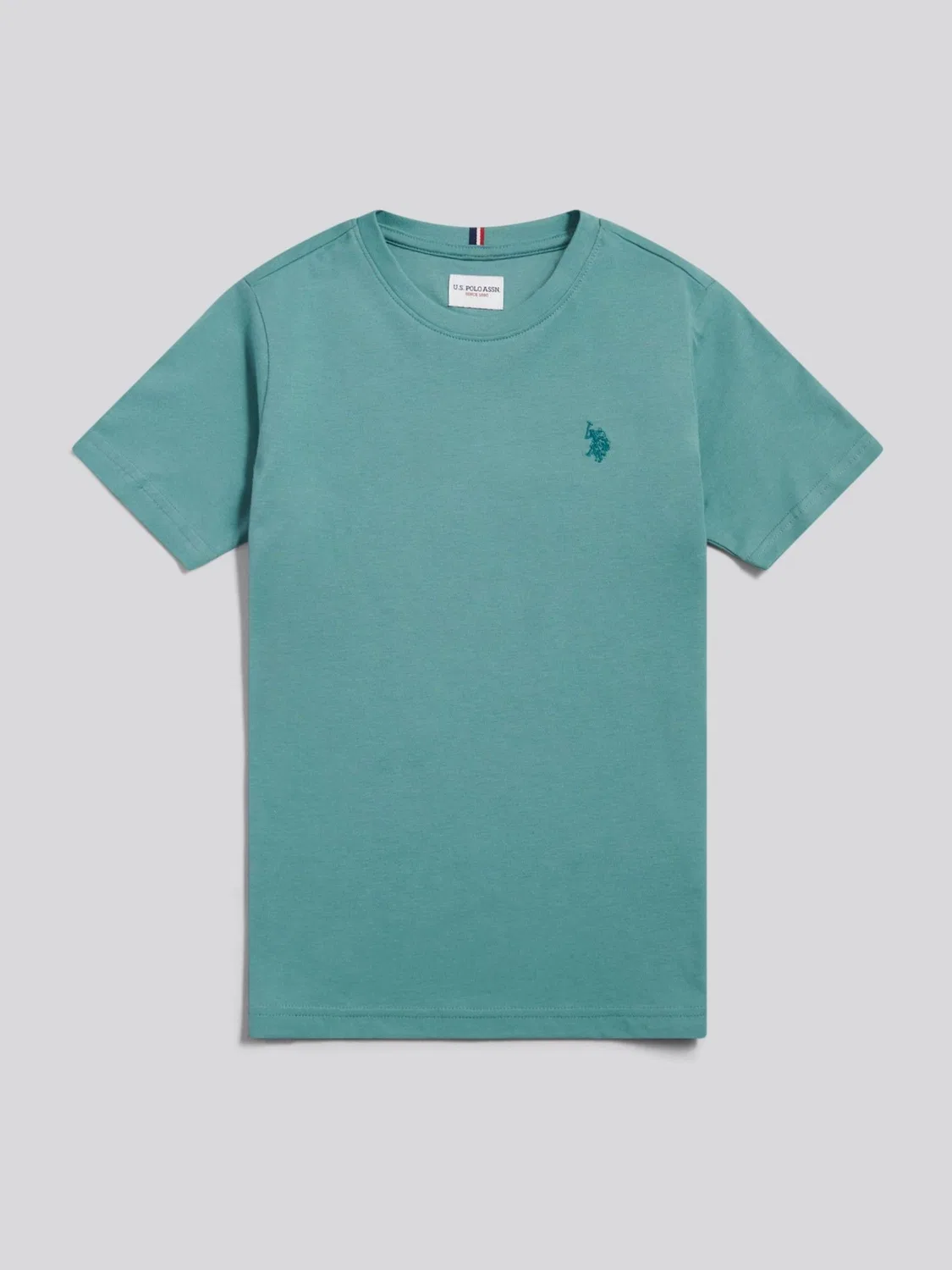 Футболка с текстурой, Double Horsemen U.S. Polo Assn., белый