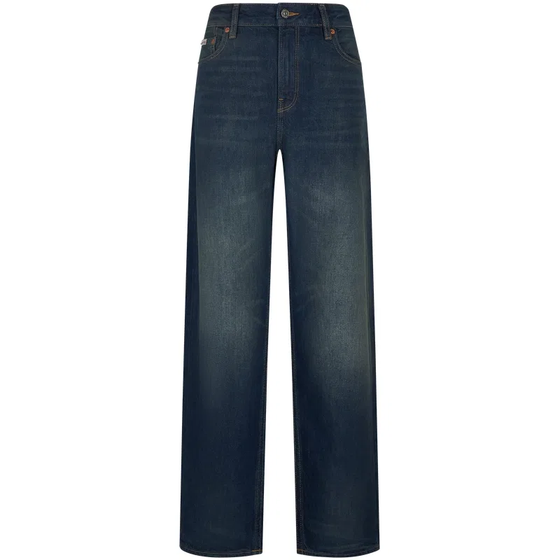 Женские джинсы прямого кроя Calvin Klein, Denim Dark Blue