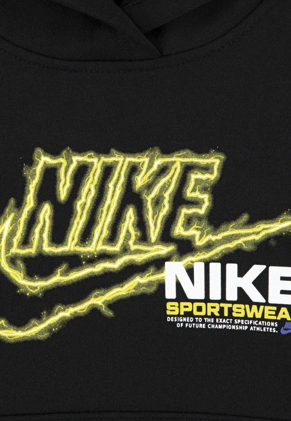 Спортивный костюм из футера с принтом, Nike Sportswear, черный — фото 3