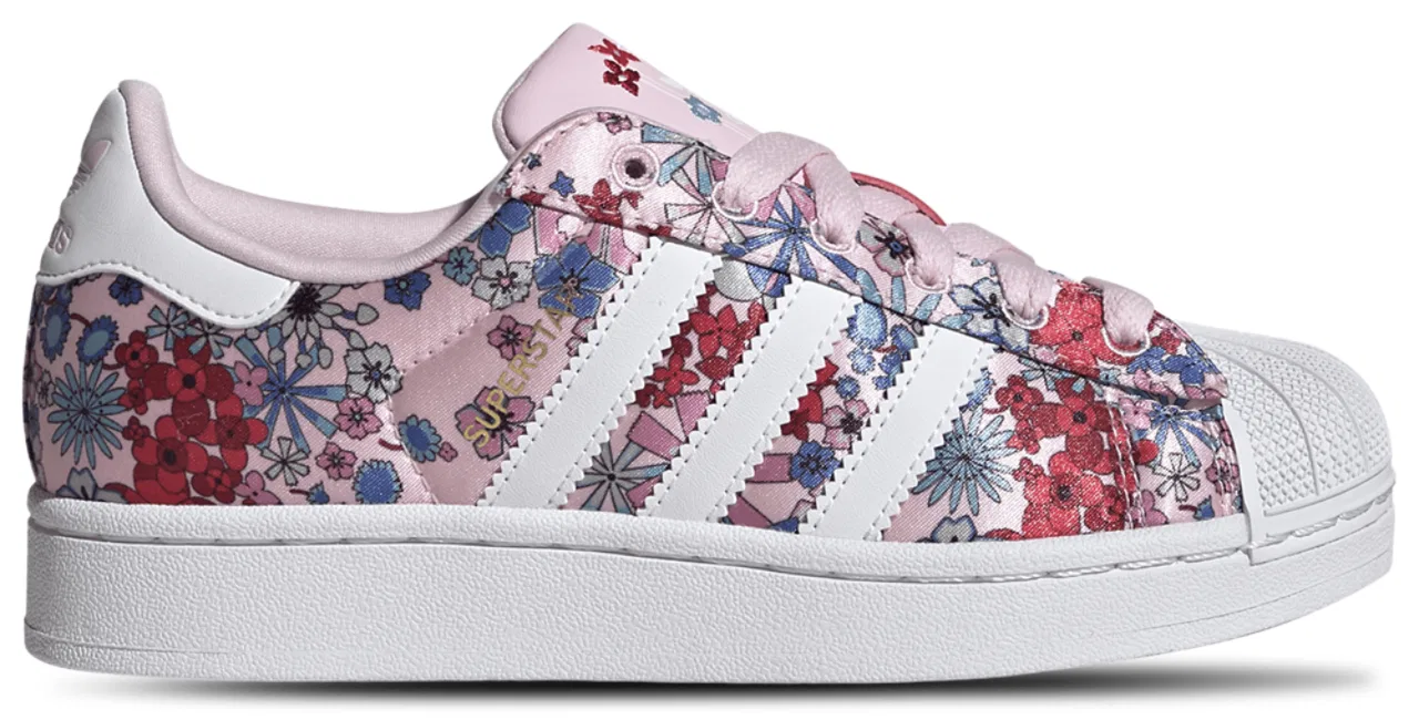 Кроссовки для девочек Superstar II Adidas, цвет Clear Pink/White/Light Pink