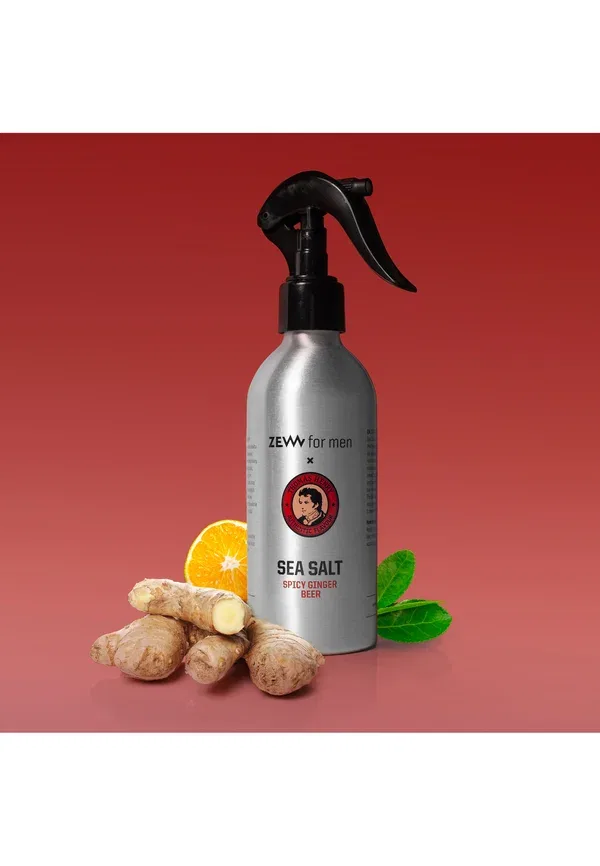 Спрей для волос морская соль и имбирь Sea salt x spicy ginger Zew For Men, 240 мл — фото 2