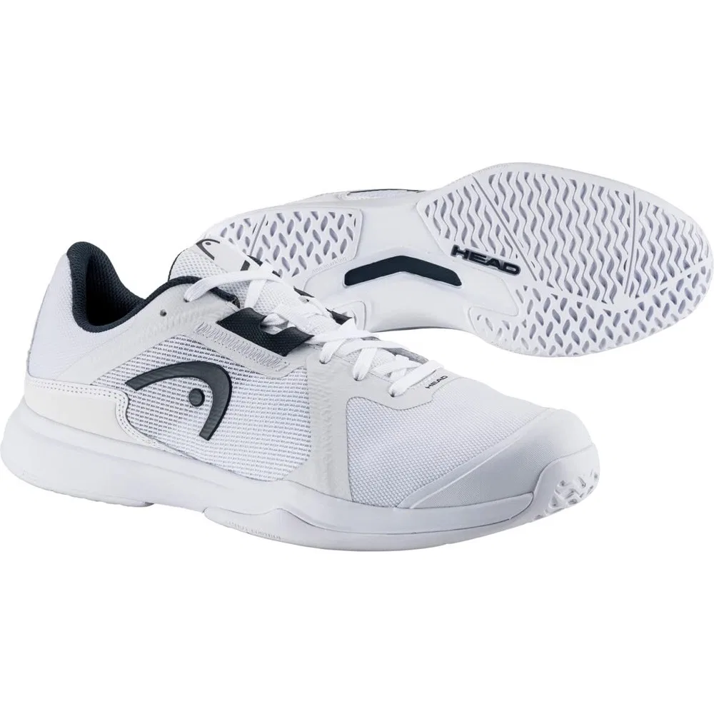 Детские теннисные кроссовки Sprint Team 3.5, White Black Blue Die Grup — фото 4