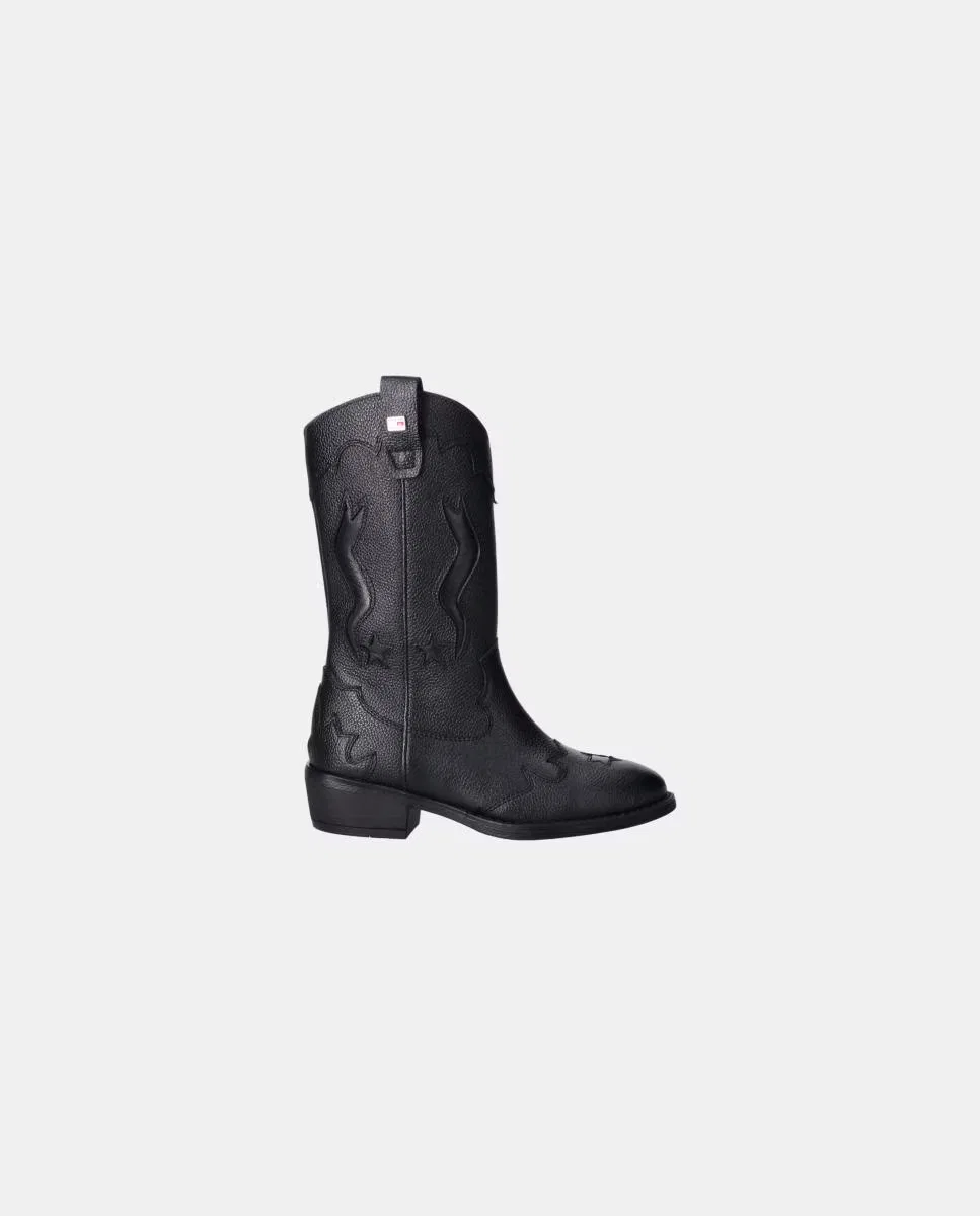 Детские ботинки, Cowboy Alta, Tommy Hilfiger, черный