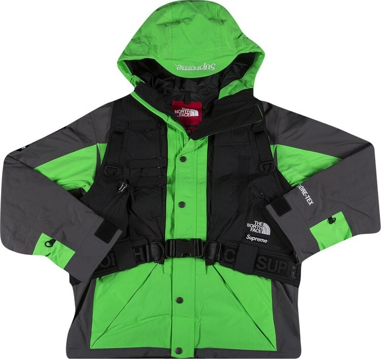 

Куртка Supreme x The North Face RTG Jacket + Vest 'Bright Green', зеленый