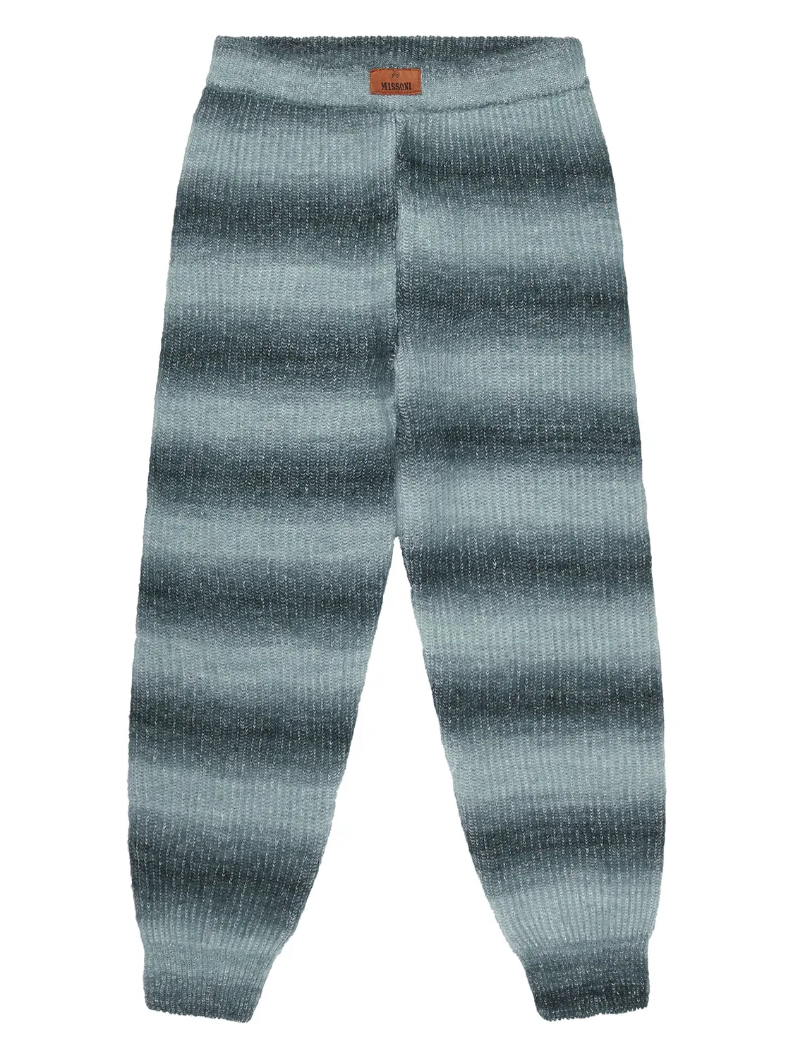 Трикотажные брюки с эффектом омбре Missoni, серый