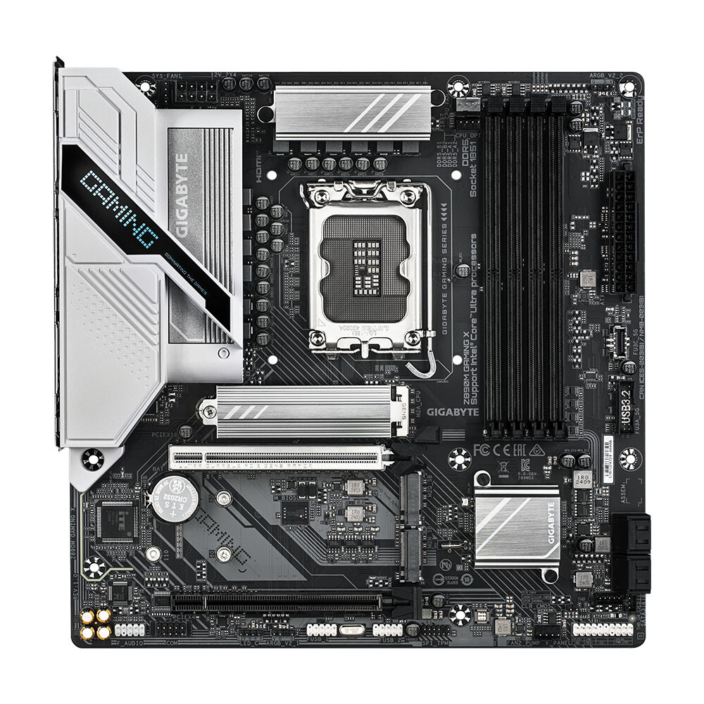 Материнская плата Gigabyte Z890M Gaming X, LGA1851, DDR5 — фото 2