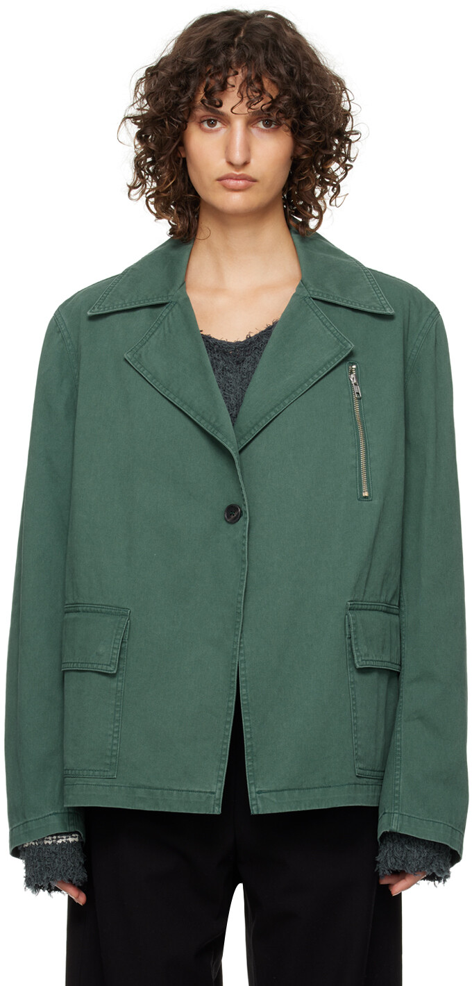 

Зеленая куртка сафари TheOpen Product, Зеленый, Зеленая куртка сафари TheOpen Product