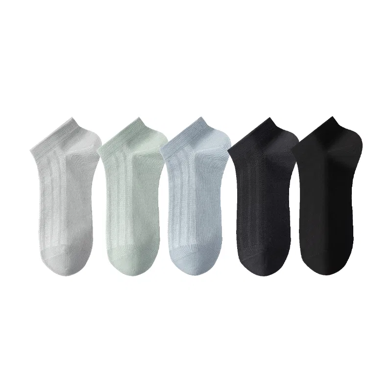 Детские носки-лодочки, набор из 6 пар, MADALLO, Smoky Ink Dark Gray/Silver Frost Light Gray/Ink Black — фото 3