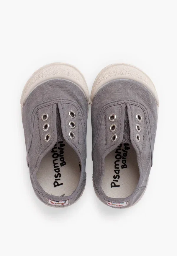 Кроссовки из хлопка Trainers Pisamonas, Gris, серый — фото 3