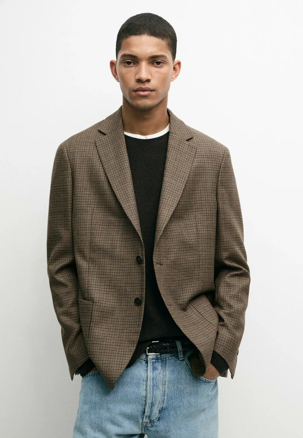 Пиджак Massimo Dutti, Beige