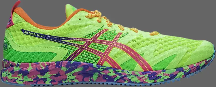 

Кроссовки gel noosa tri 12 'safety yellow hot pink' Asics, желтый