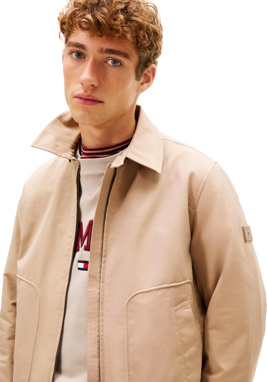 Мужская куртка Tommy Hilfiger, Coastal Taupe — фото 4