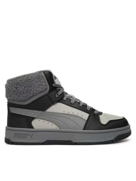 Кроссовки Rebound Slam Mid Cozy Jr Puma, серый