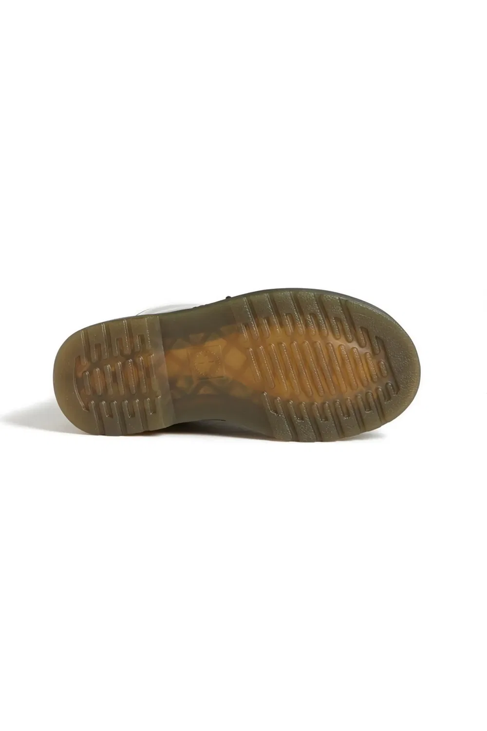 Детские ботинки Dr. Martens 1460 на платформе, лакированная кожа, черный — фото 4