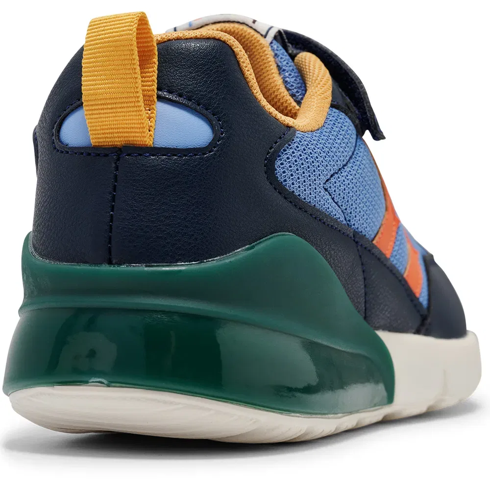 Детские кроссовки для девочек с подсветкой Daylight Hummel, Blue — фото 3