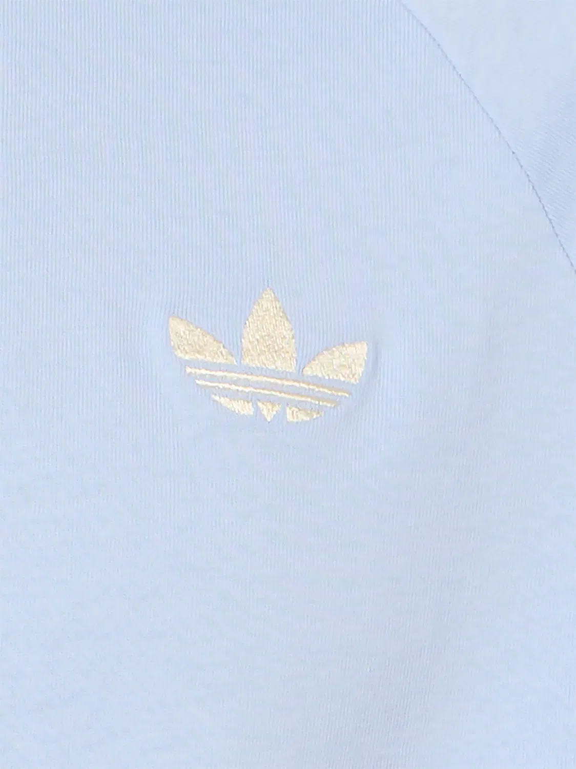 Футболка хлопковая Adidas Originals, голубой — фото 3
