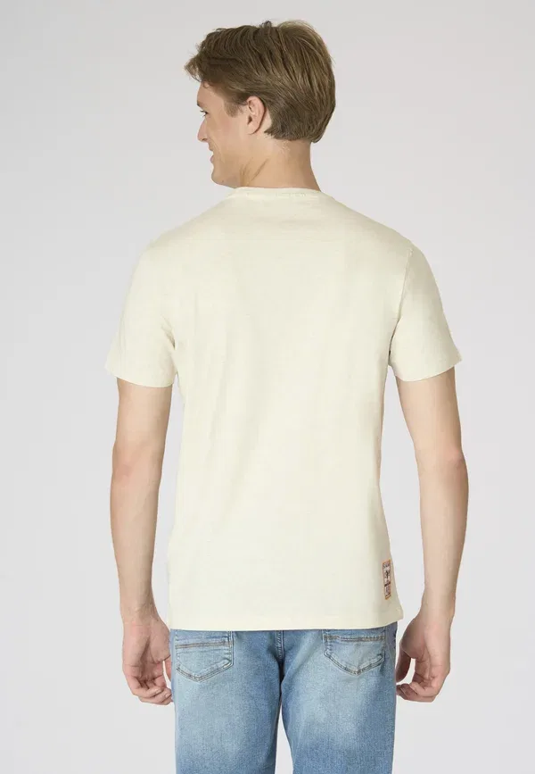 Футболка с принтом Print t-shirt U.S. Polo Assn., белый — фото 3
