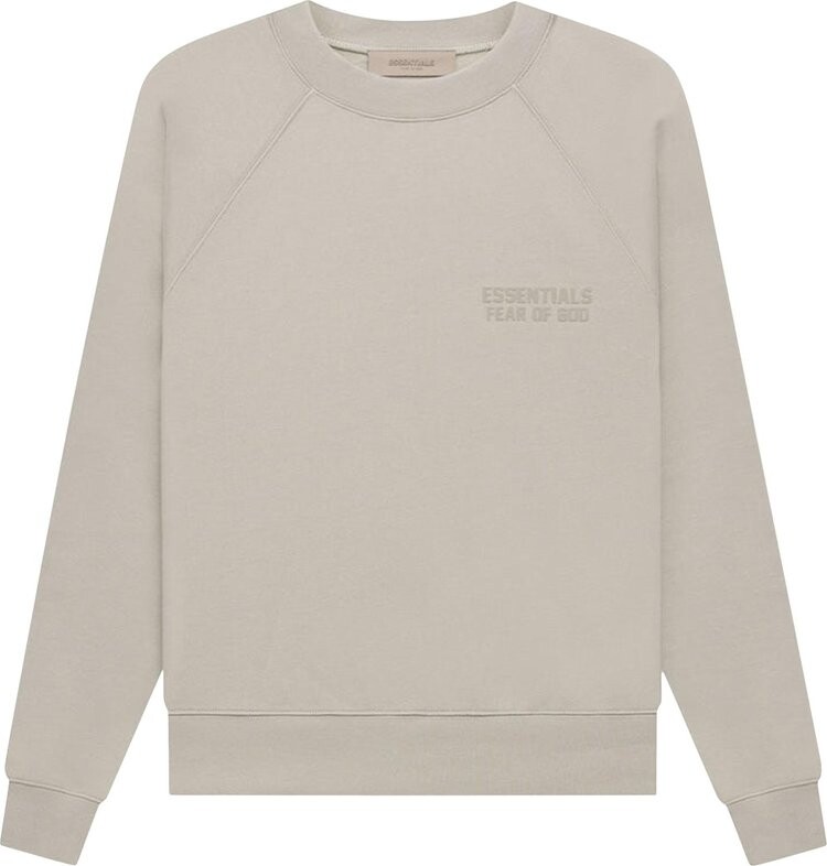 

Толстовка Fear of God Essentials Crewneck 'Smoke', серый