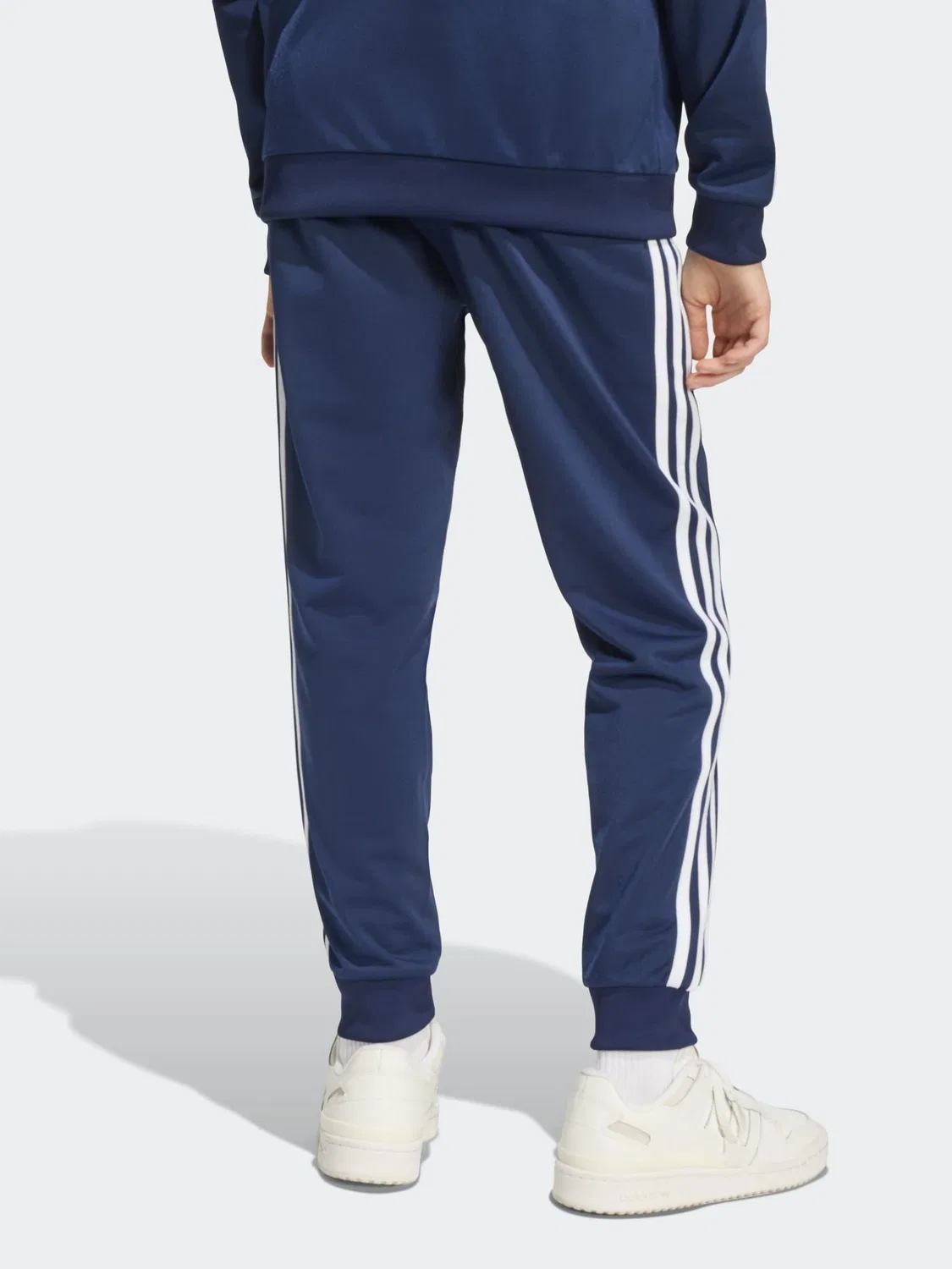 Джоггеры с вышивкой Trefoil, adidas Originals, синие — фото 2