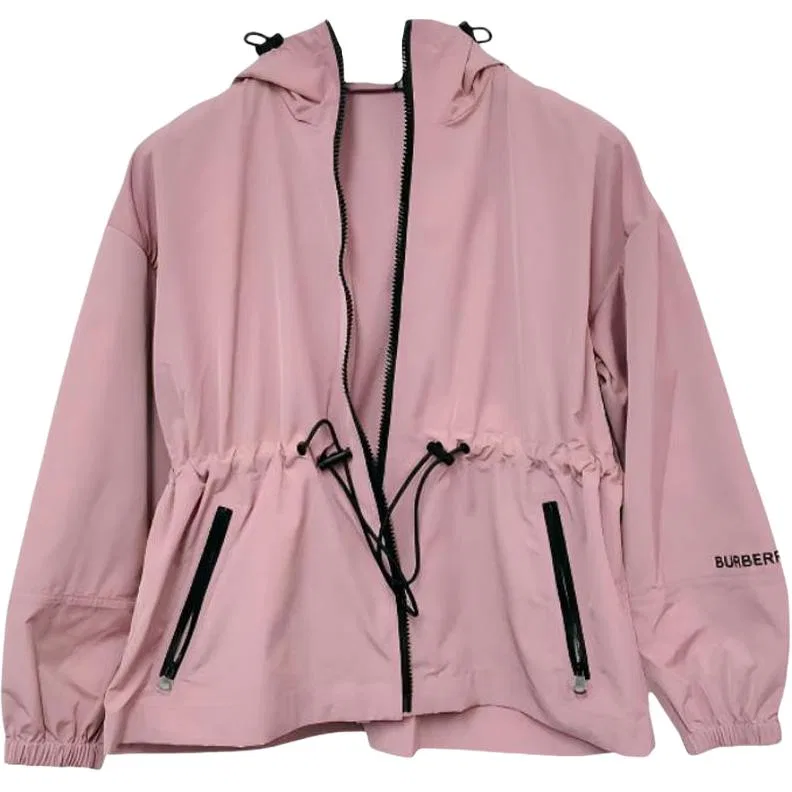 Женская куртка с капюшоном, Pink, Burberry